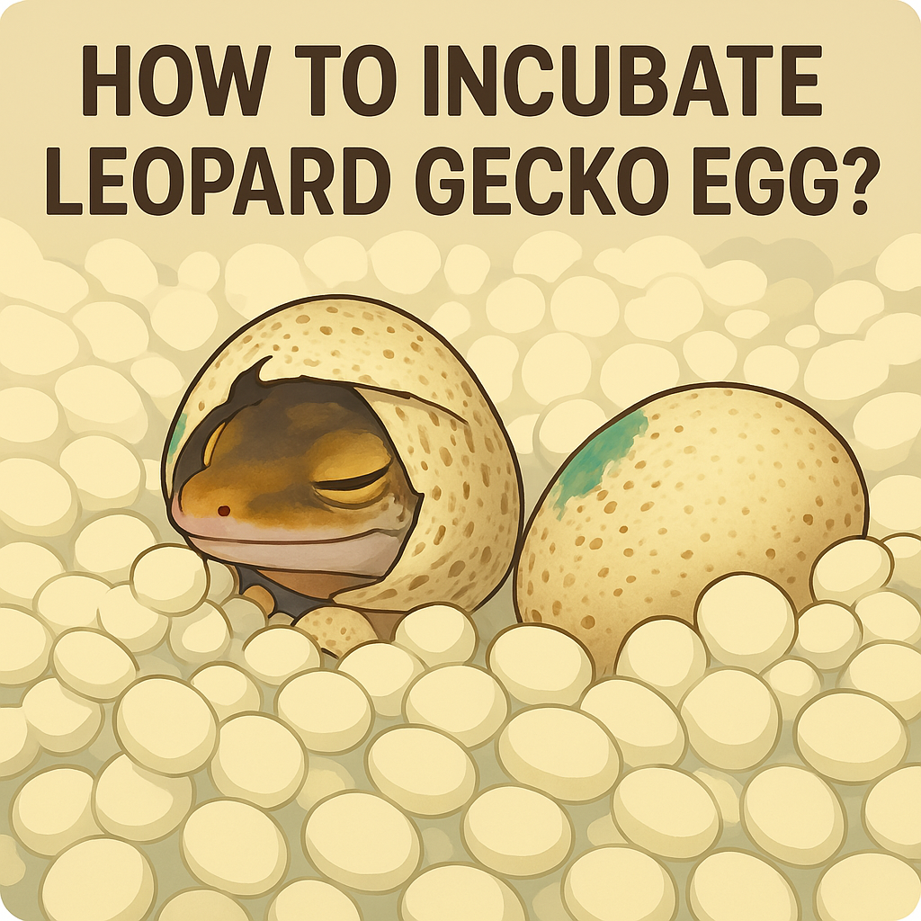 How to Incubate Leopard Gecko Egg?