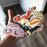 Leopard Gecko Morph Sticker/ Decals