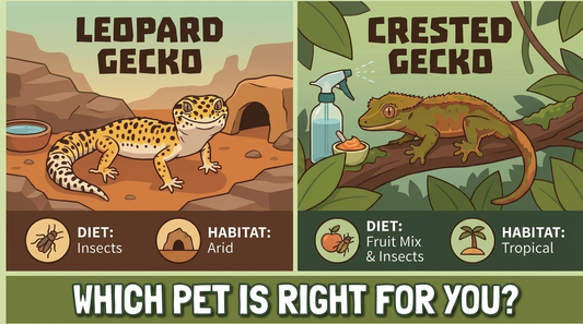 Leopard Gecko vs. Crested Gecko: WHICH PET IS RIGHT FOR YOU?