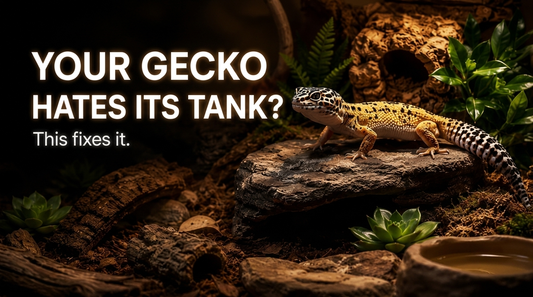 Leopard Gecko Tank Setup