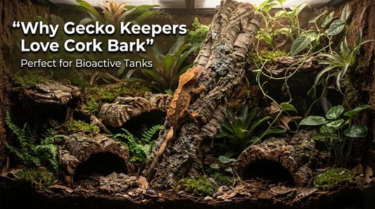 Why Cork Bark Is One of the Best Things You Can Add to a Gecko Tank