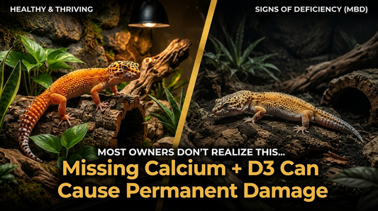 Could Missing Calcium + D3 Be Slowly Harming Your Leopard Gecko?