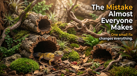 The Small Changes That Make Reptiles Explore More