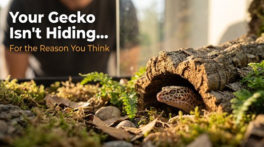 Why Your New Leopard Gecko Hides All Day (And When You Should Worry)