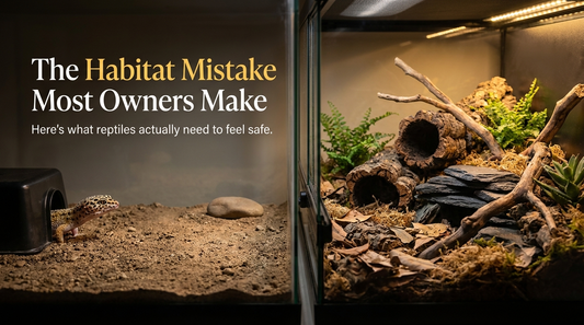 Why Your Reptile Needs More Than Just Hides to Feel Safe