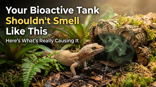 Why Your Bioactive Enclosure Smells Bad (And How to Fix It)