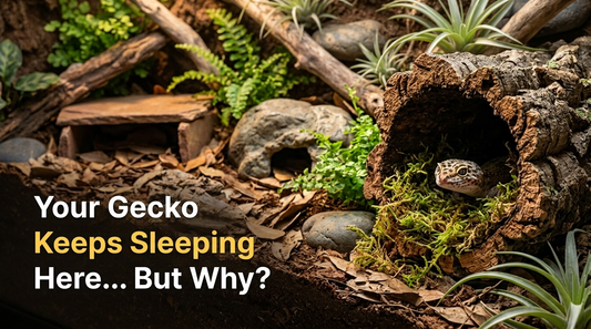 Why Your Leopard Gecko Keeps Sleeping in the Humid Hide (And What It's Trying to Tell You)
