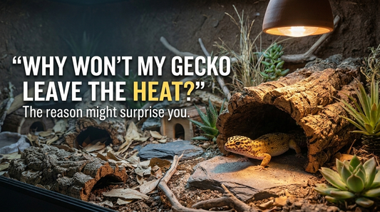 Why Your Leopard Gecko Keeps Sitting Under the Heat (It's Not Always What You Think)