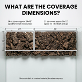 Carbonized Charcoal Cork Chunks