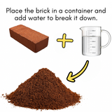 Coconut Coir Brick (Eco-Earth)