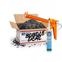 Bundle Med-LG Chunks 14 oz (Silicone & Caulking Gun)