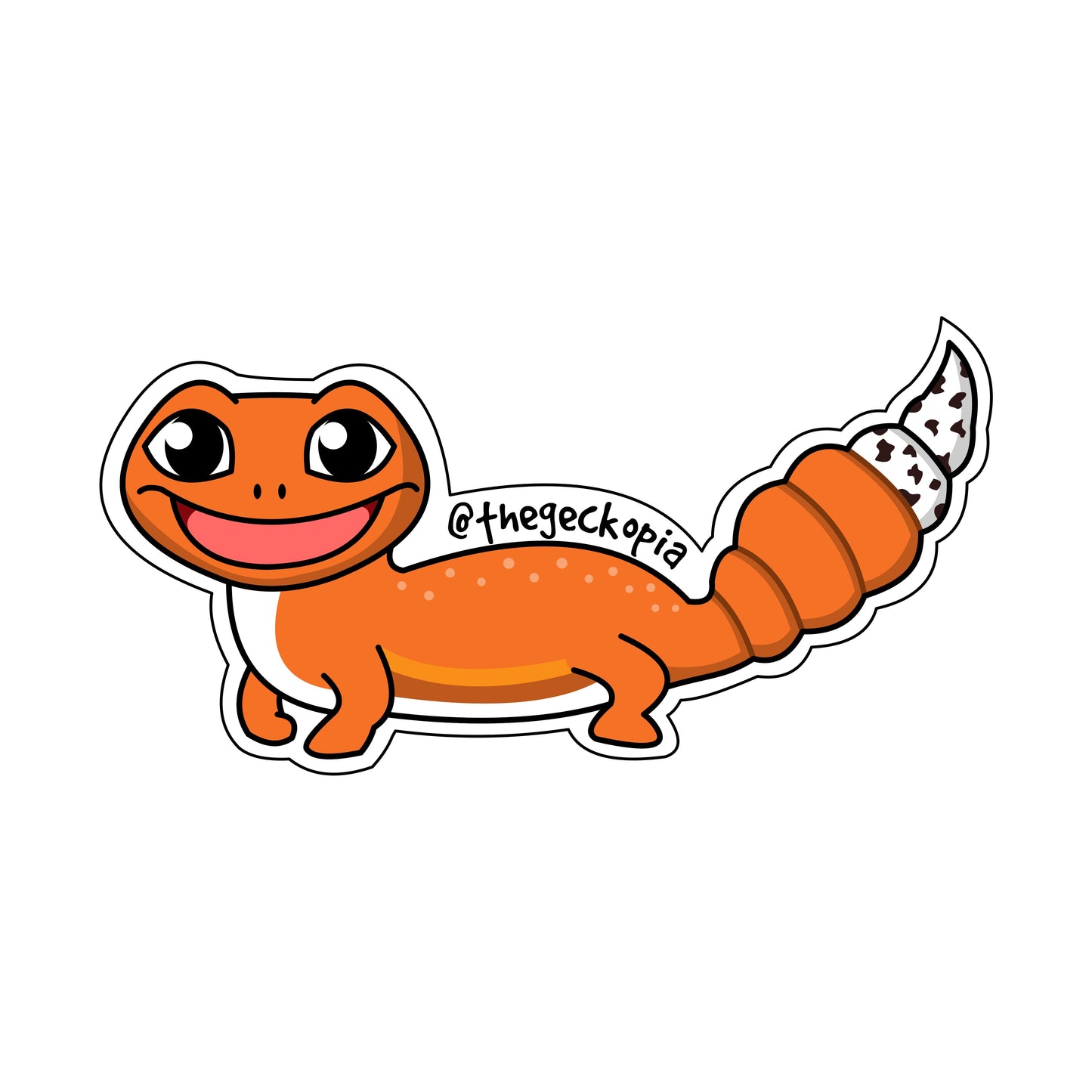Leopard Gecko Morph Sticker/ Decals