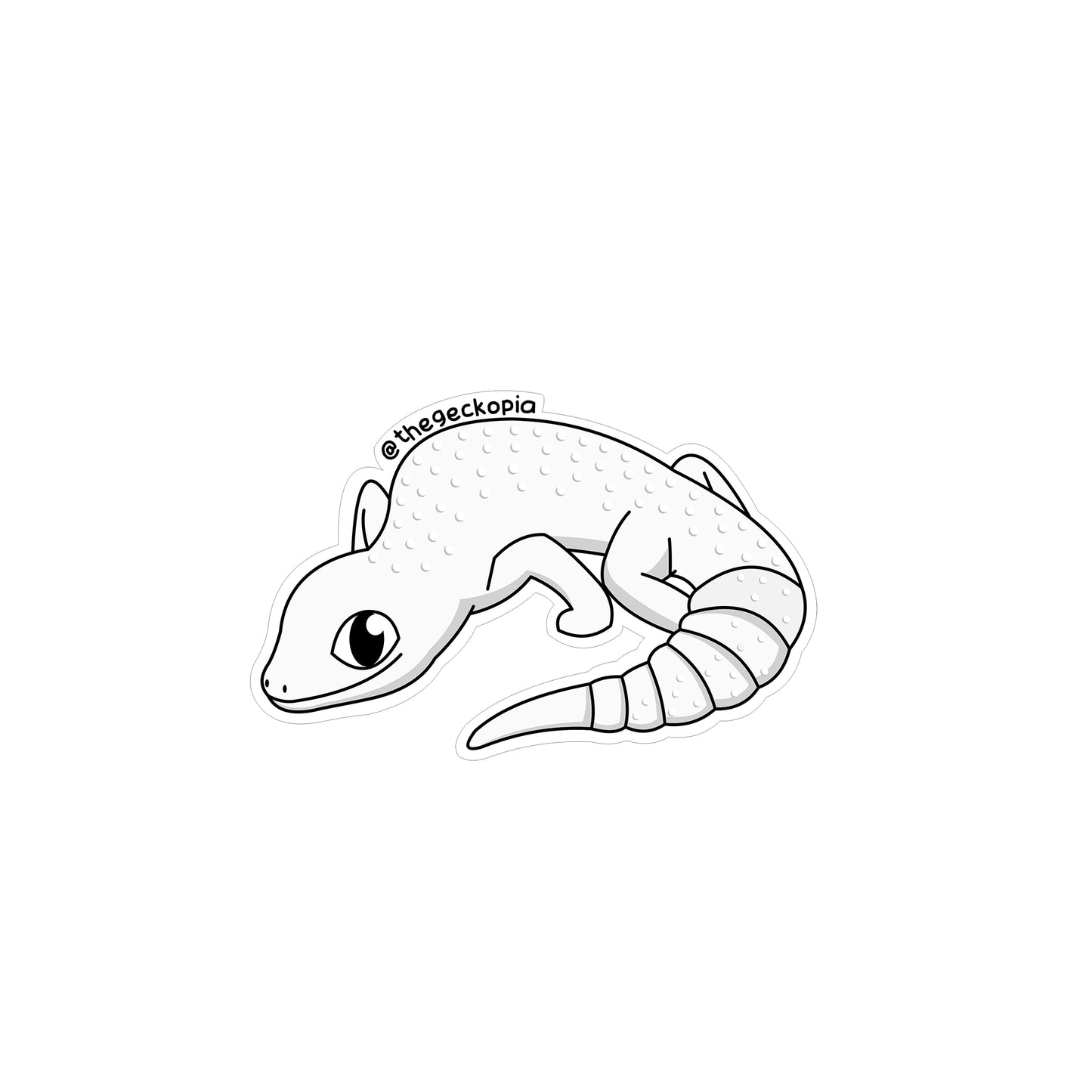 Leopard Gecko Morph Sticker/ Decals