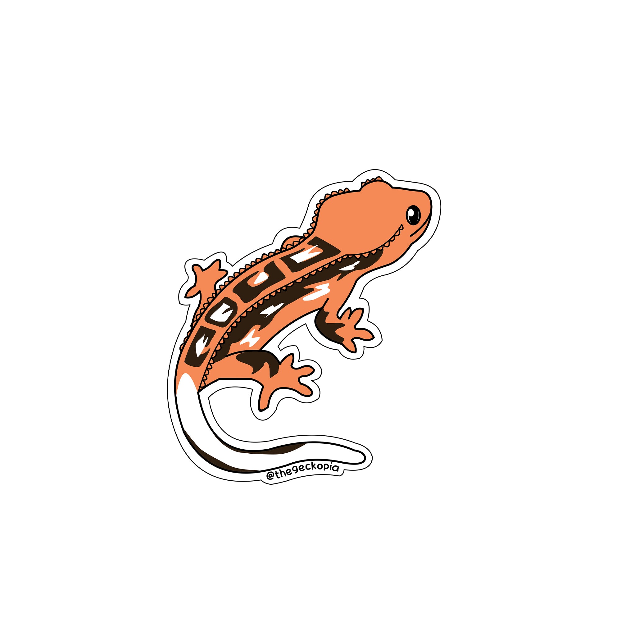 Crested Gecko Morph Stickers/ Decals – Geckopia