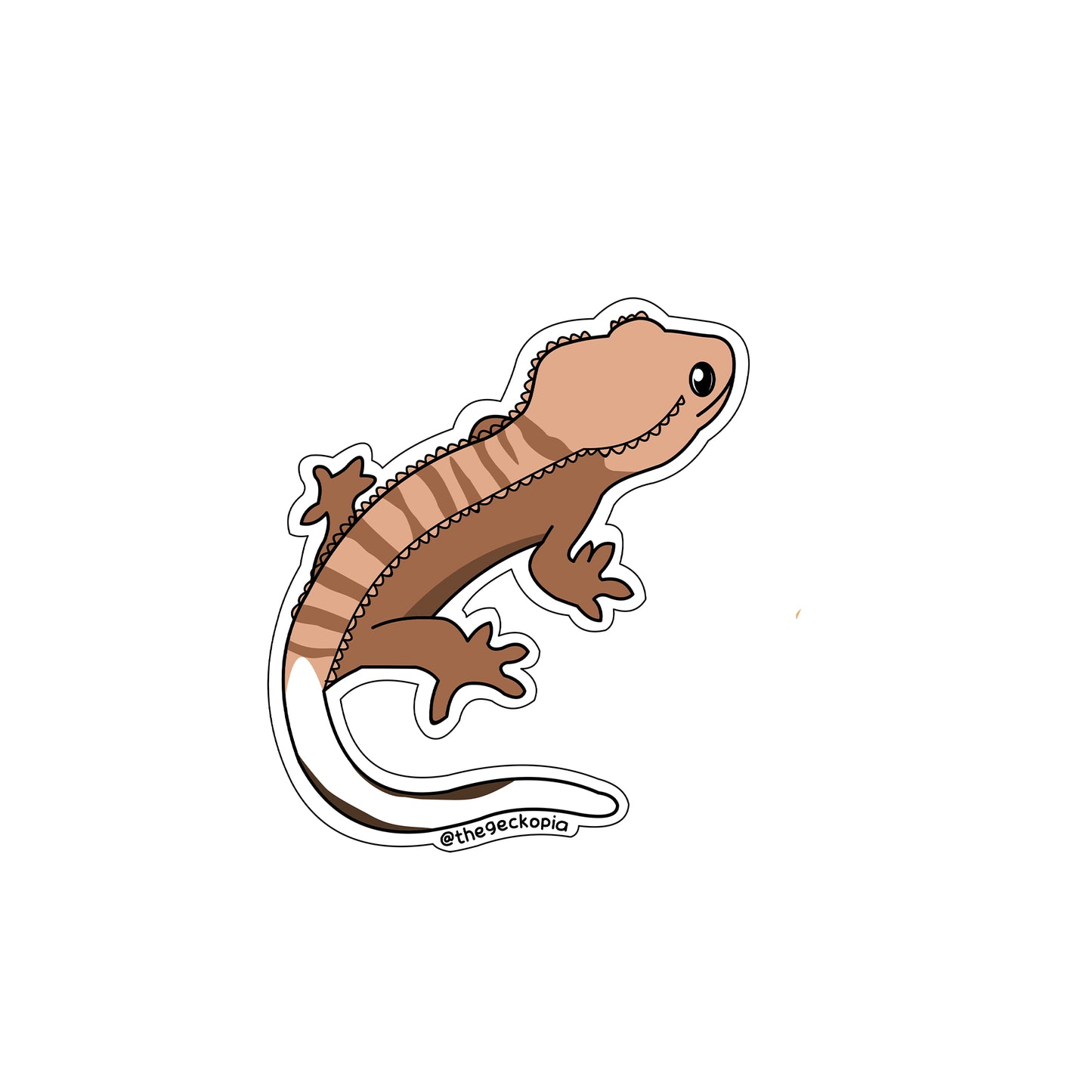 Crested Gecko Morph Stickers/ Decals