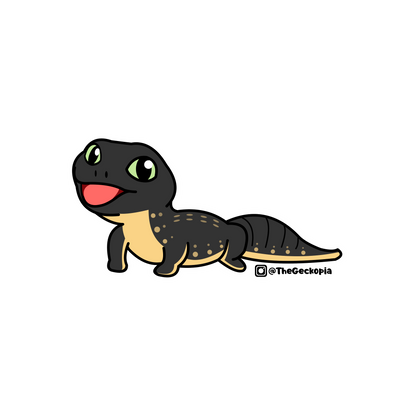 Leopard Gecko Morph Sticker/ Decals