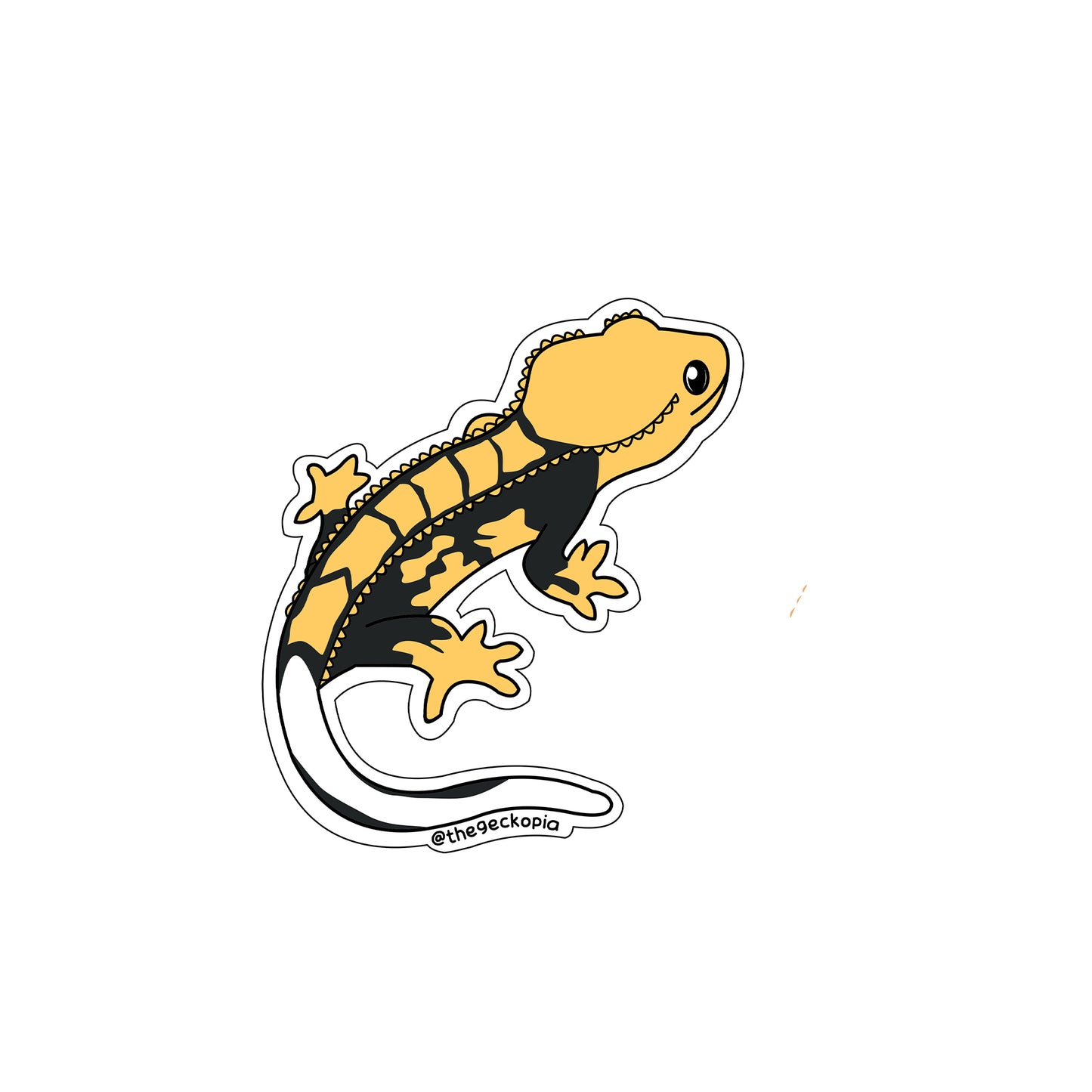 Crested Gecko Morph Stickers/ Decals