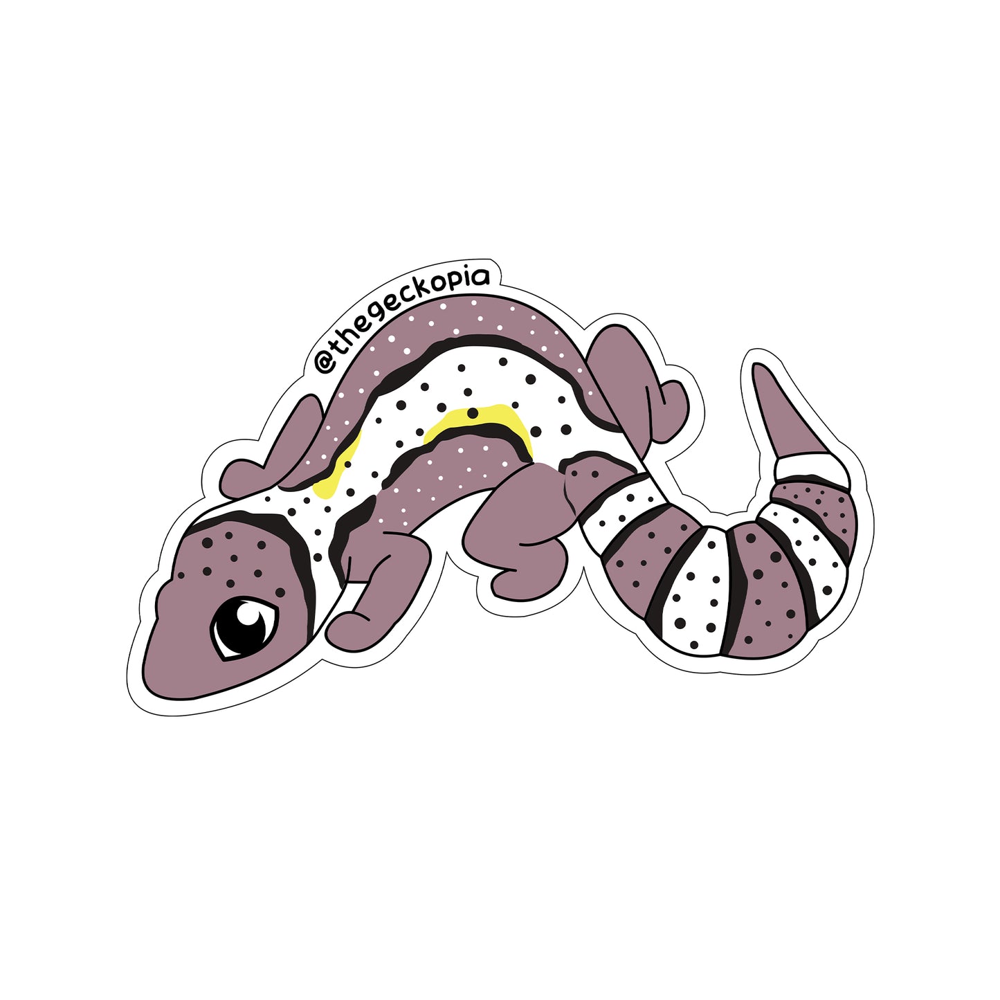 Leopard Gecko Morph Sticker/ Decals