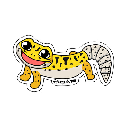 Leopard Gecko Morph Sticker/ Decals