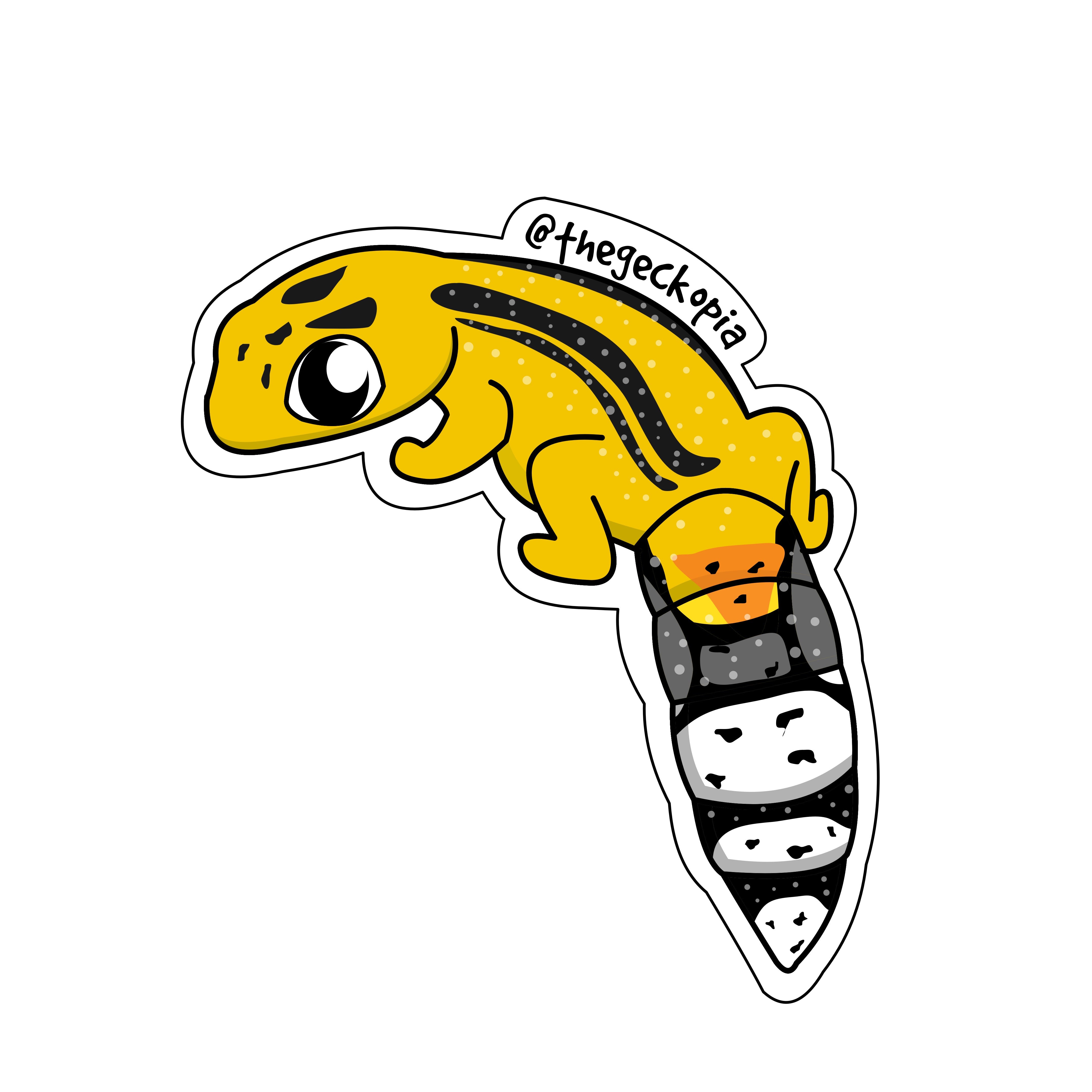 Leopard Gecko Morph Sticker/ Decals – Geckopia